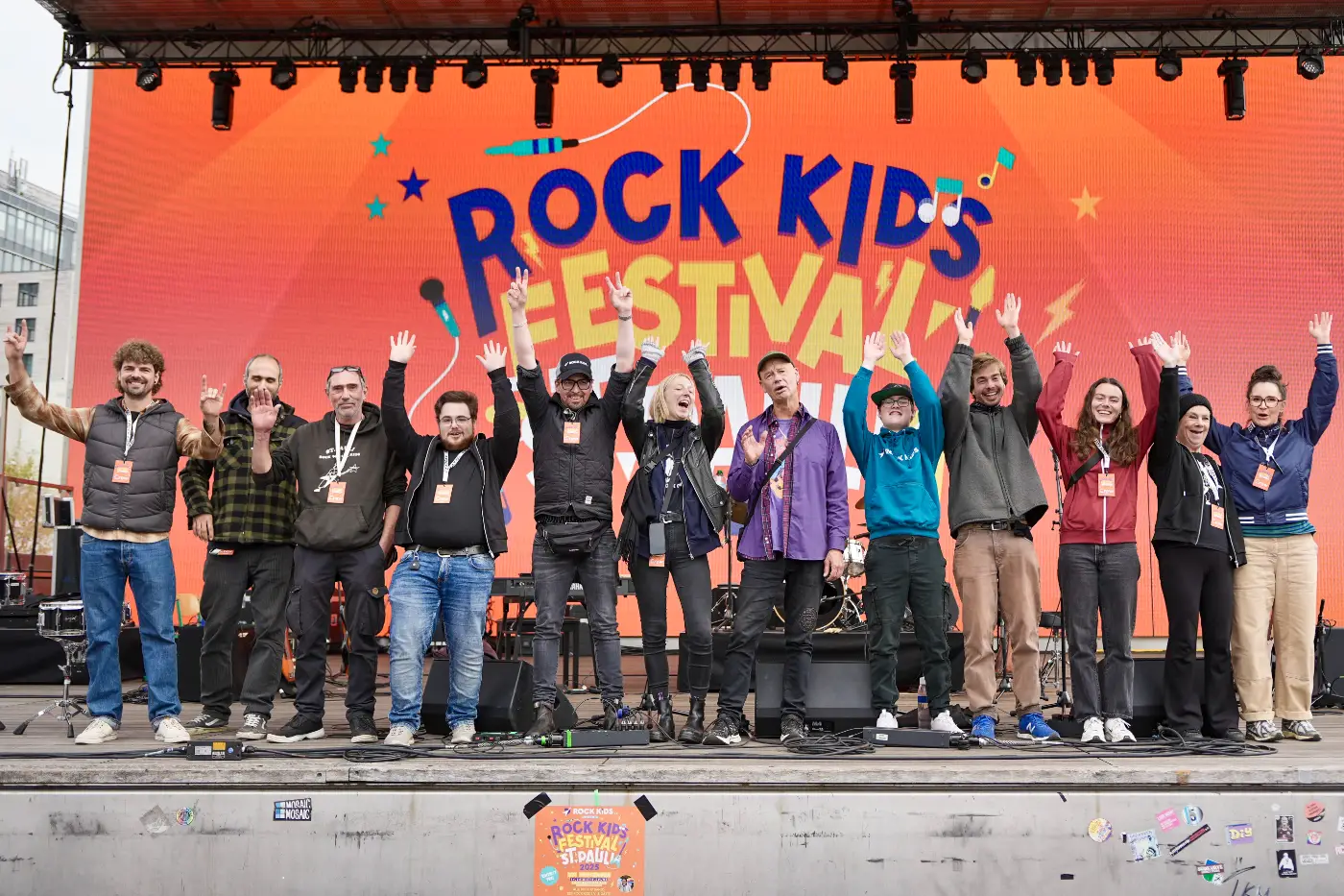 Das Team der ROCK KiDS
